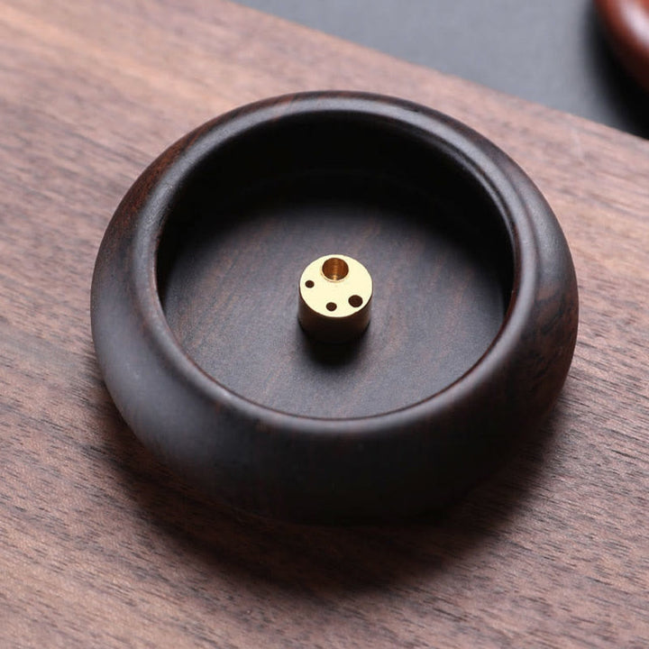 Räucherstäbchen Mit Halter Ebenholz Meditation Deko