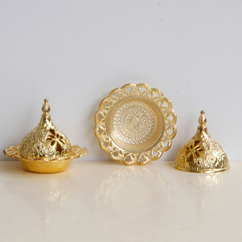 Räucherstäbchen Mit Halterung Gold Tibetisch Deko