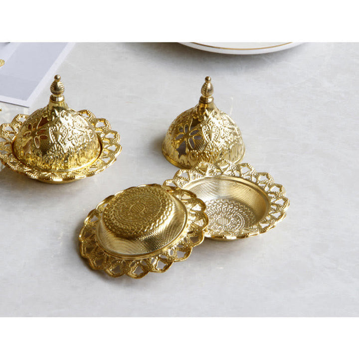 Räucherstäbchen Mit Halterung Gold Tibetisch Geschenk