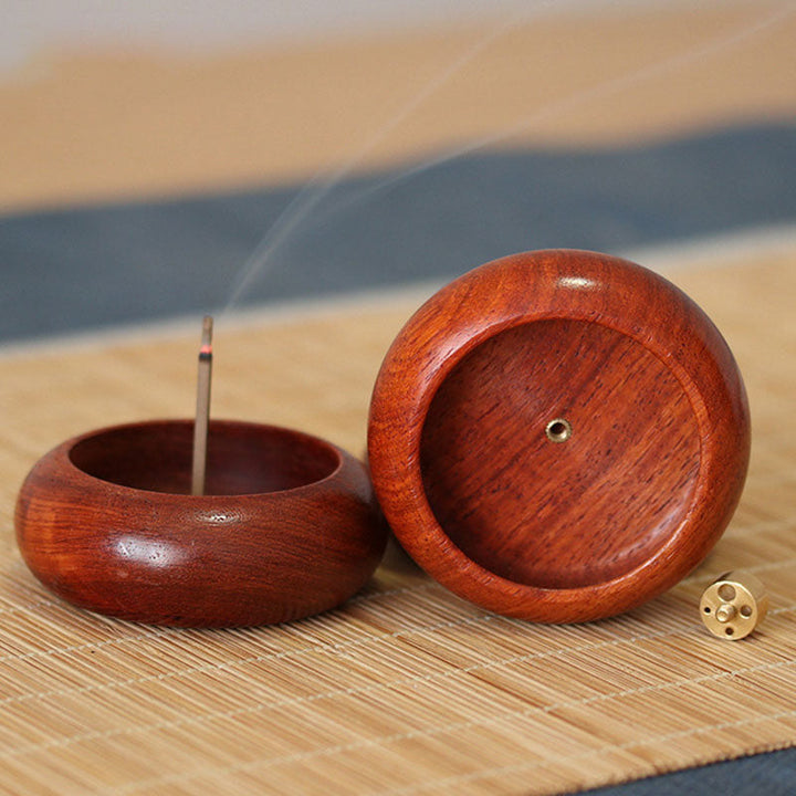 Räucherstäbchen Schale Rosenholz Meditation Wohnzimmer