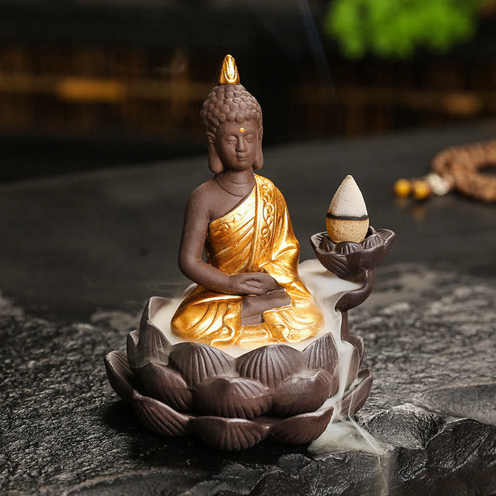 Räucherstäbchen Set Buddha Keramik Deko