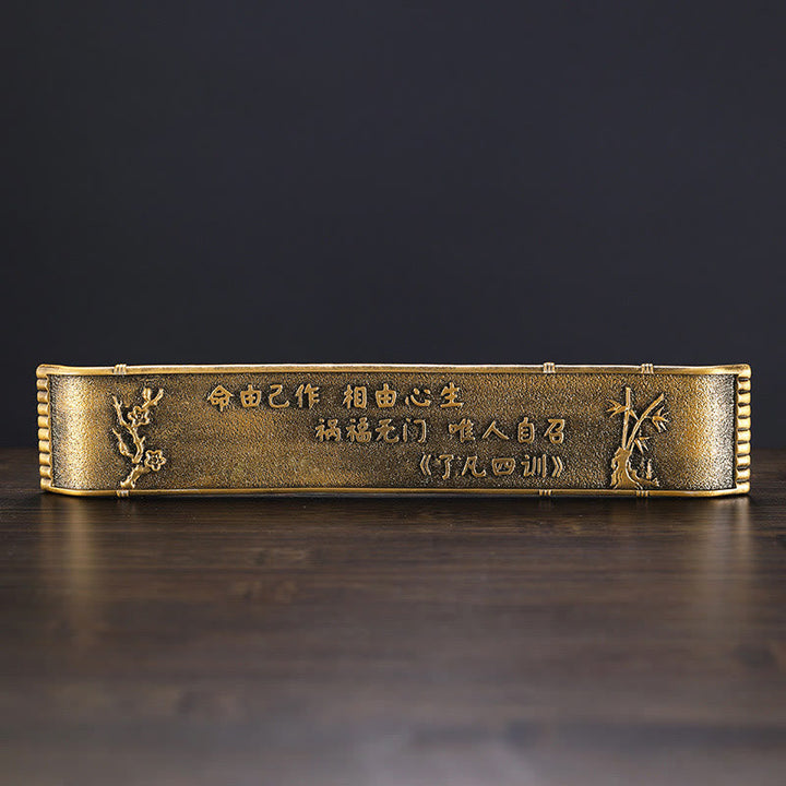 Räucherstäbchenhalter Boot Bambus Legierung Geschenk