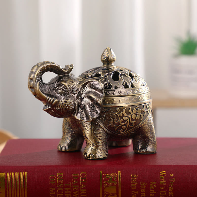 Räucherstäbchenhalter Elefant Statue