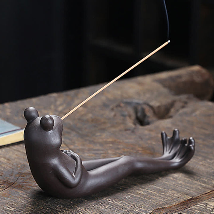 Räucherstäbchenhalter Frosch Geschenk