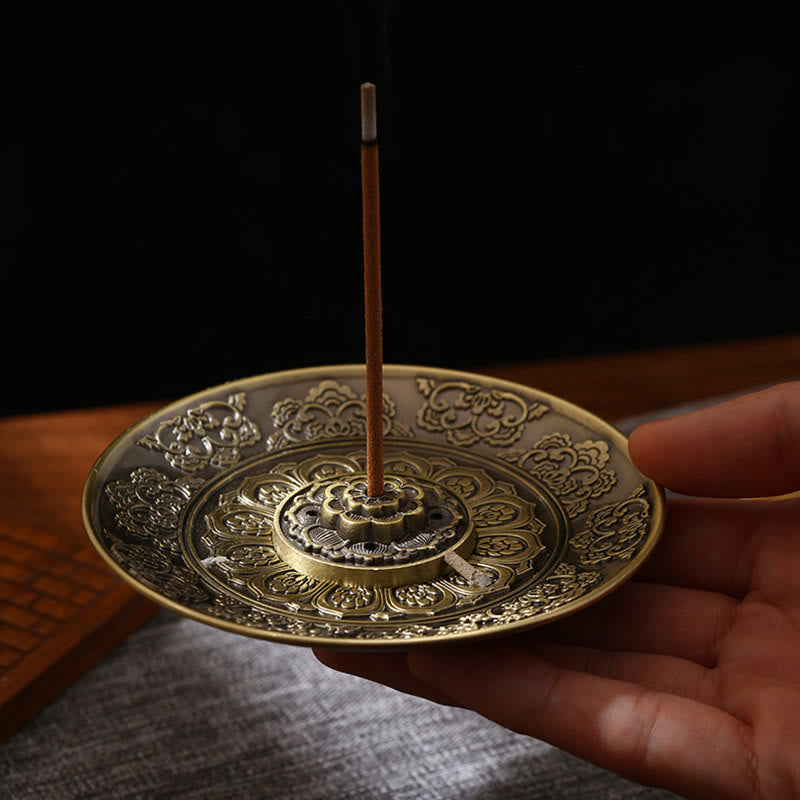 Räucherstäbchenhalter Lotus Drache Phönix Glücksbringer