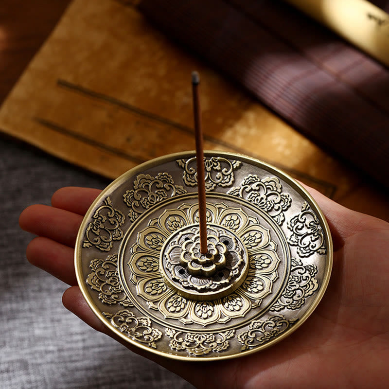 Räucherstäbchenhalter Lotus Drache Phönix
