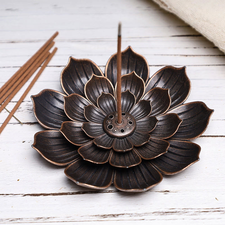 Räucherstäbchenhalter Lotus Feng Shui