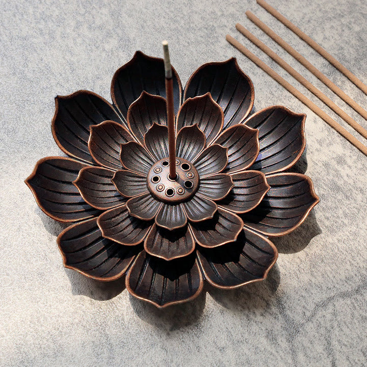 Räucherstäbchenhalter Lotus