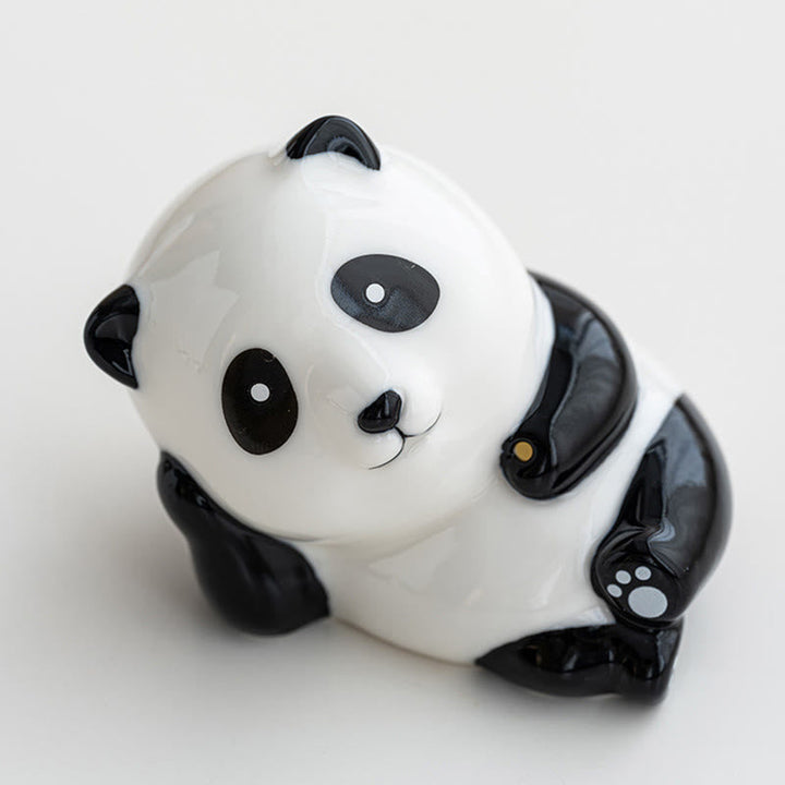 Räucherturm Panda Keramik Deko Feng Shui