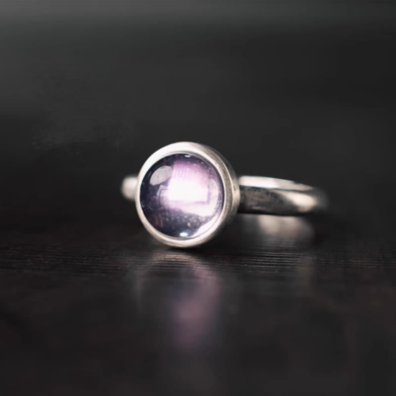Ring 925 Silber Amethyst – Balance