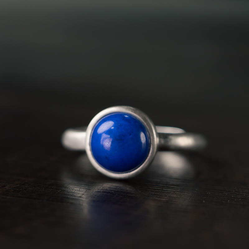Ring 925 Silber Lapislazuli Trkis – Balance