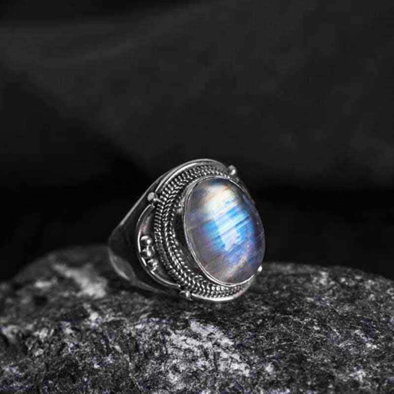 Ring 925 Silber Mondstein – Heilung
