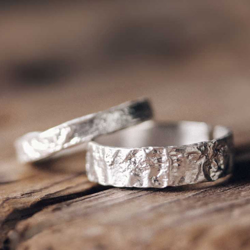 Ring 925 Silber Herz für Paare Segen Partnerringe Schmuck