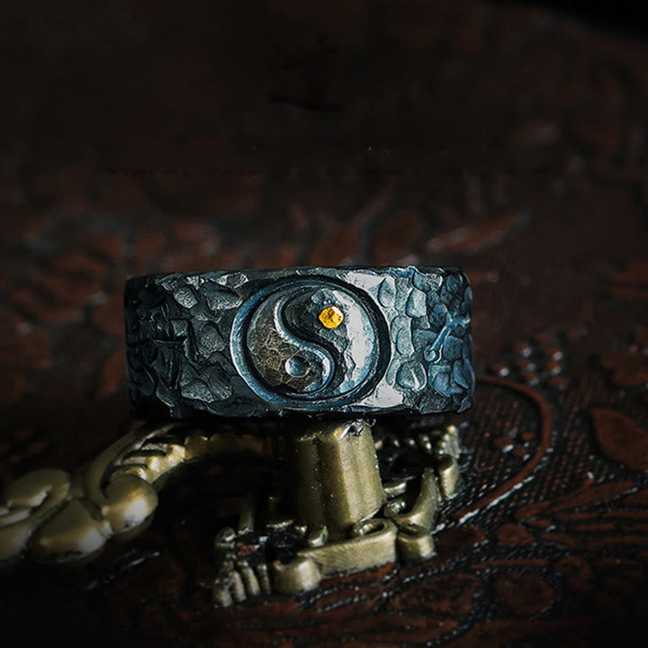 Ring 999 Silber Yin Yang – Balance