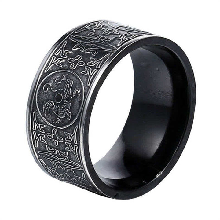 Ring Basalt Drachen Tiger Suzaku – Erfolg & Glück