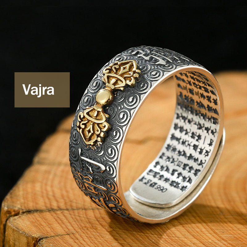 Ring Buddha Sternzeichen – Wohlstand & Glück Vajra