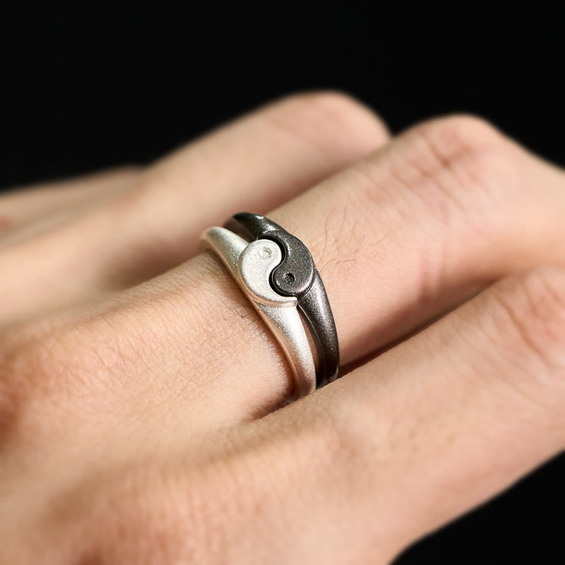 Ring Kupfer Yin Yang Harmonie Fengshui Schutz Glück Fingerring