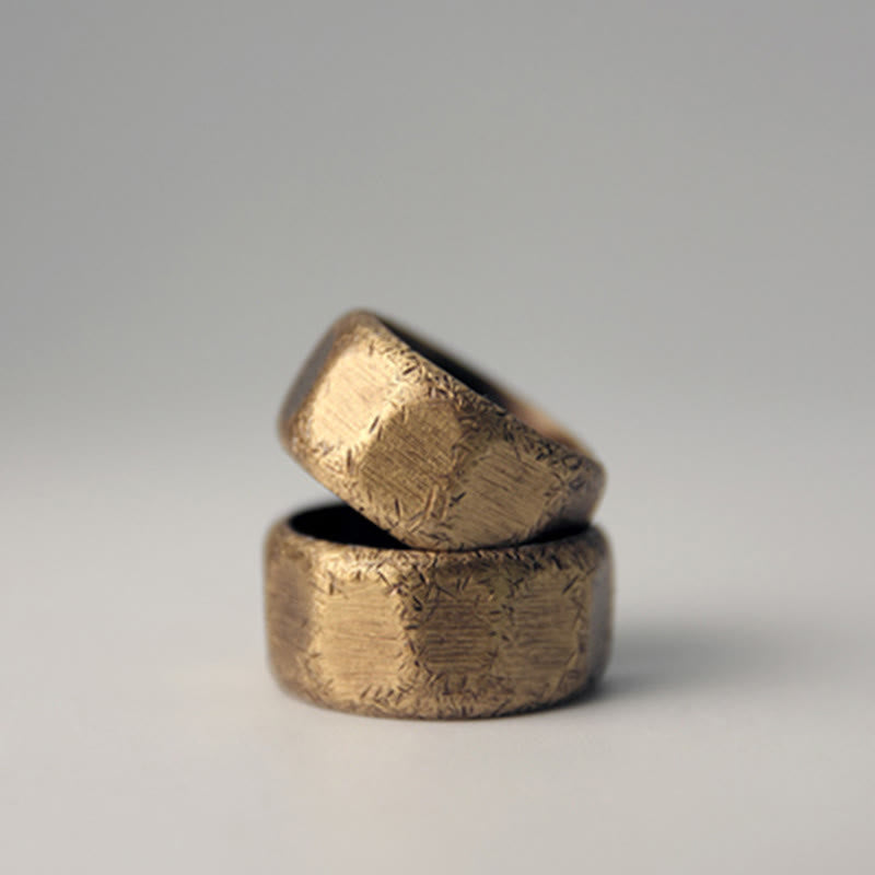 Ring Kupfer Tibetisch Wohlstand Fengshui Schutz Glück Amulett