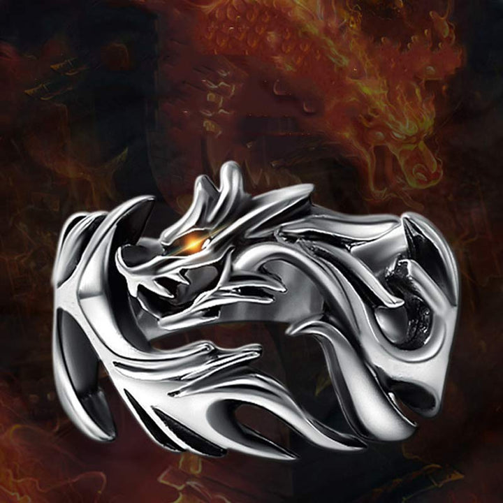 Ring Drachen – Schutz & Stärke
