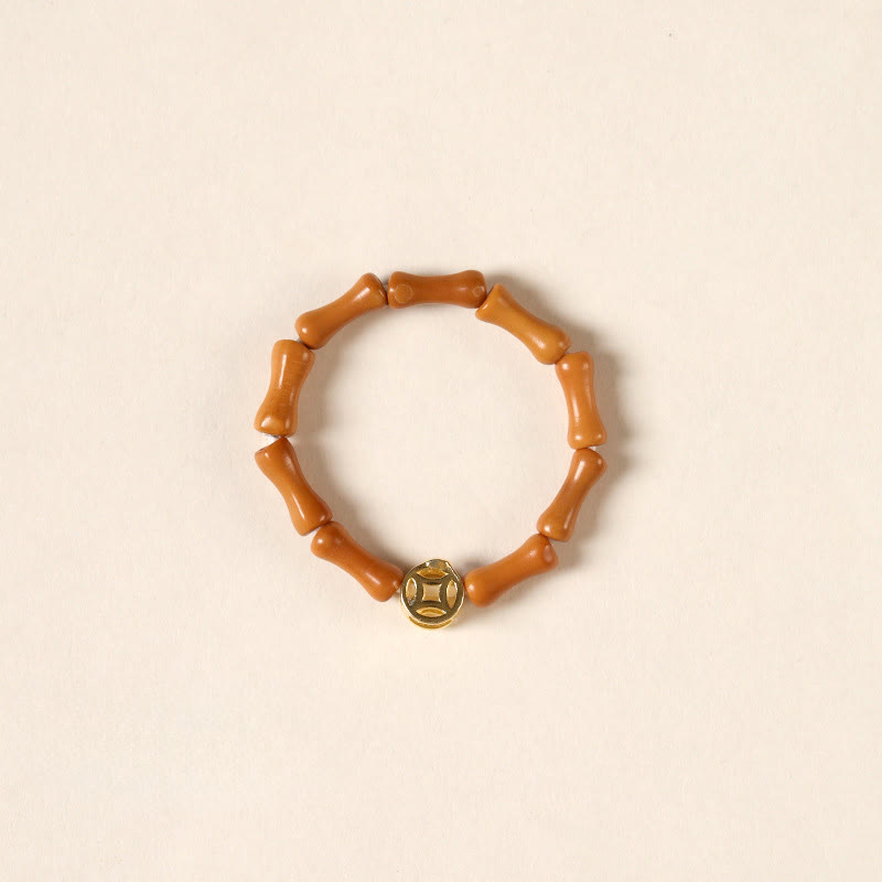 Ring Olivenkern Kupfermünze – Stärke