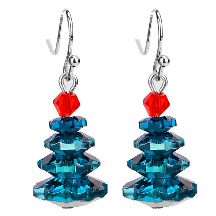 Ohrringe Amethyst Weihnachtsbaum