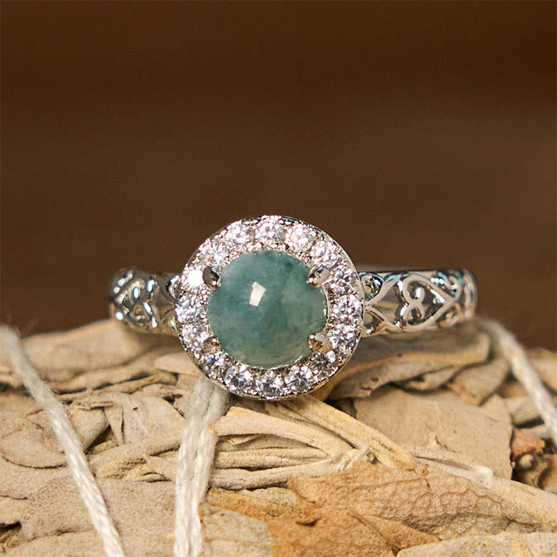 Ring Hetian Jade Ruyi – Glück