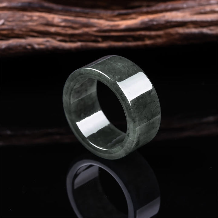 Ring Jade – Glück, Wohlstand & Fülle Jade(22mm)