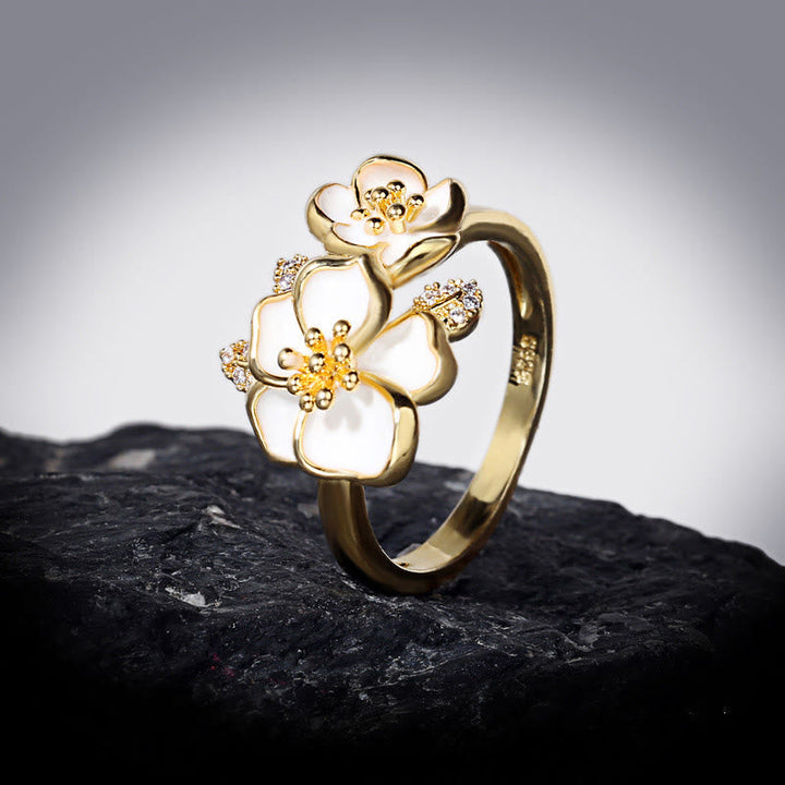 Ring Kupfer Daisy – Glück & Balance