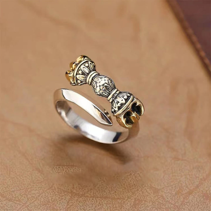 Ring Kupfer Dorje Vajra – Glück & Wohlstand