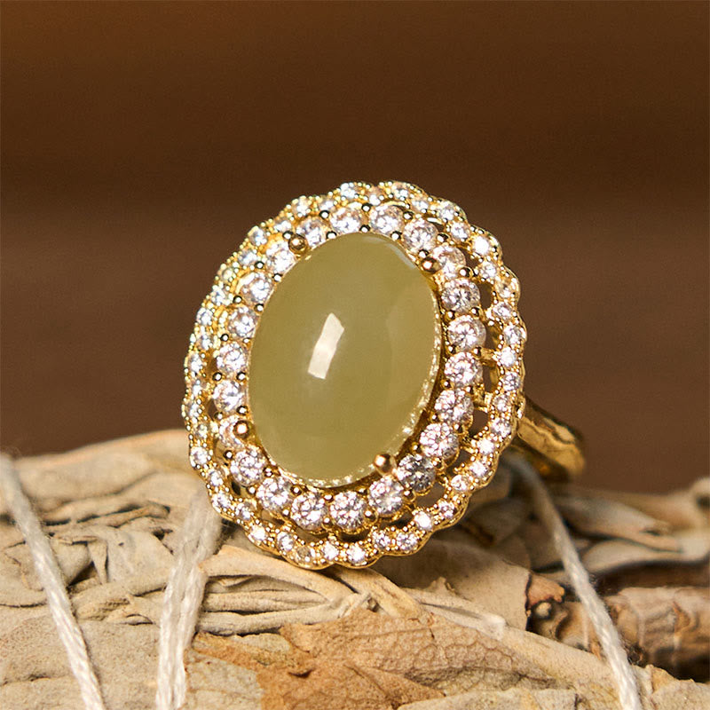 Ring Kupfer Jade – Fülle