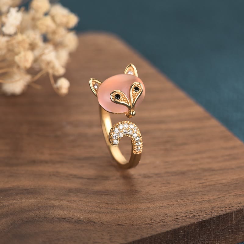 Ring Kupfer Katzenauge Fuchs – Liebe