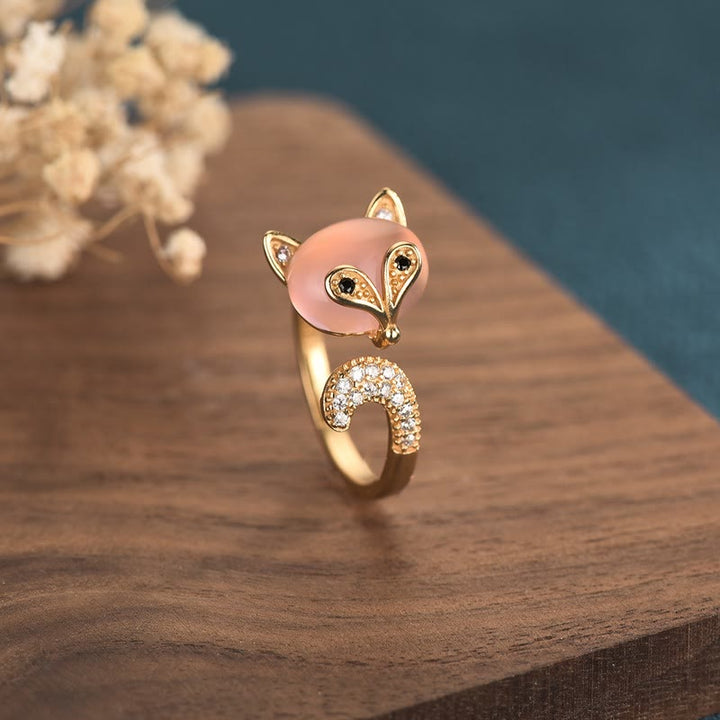 Ring Kupfer Katzenauge Fuchs – Liebe
