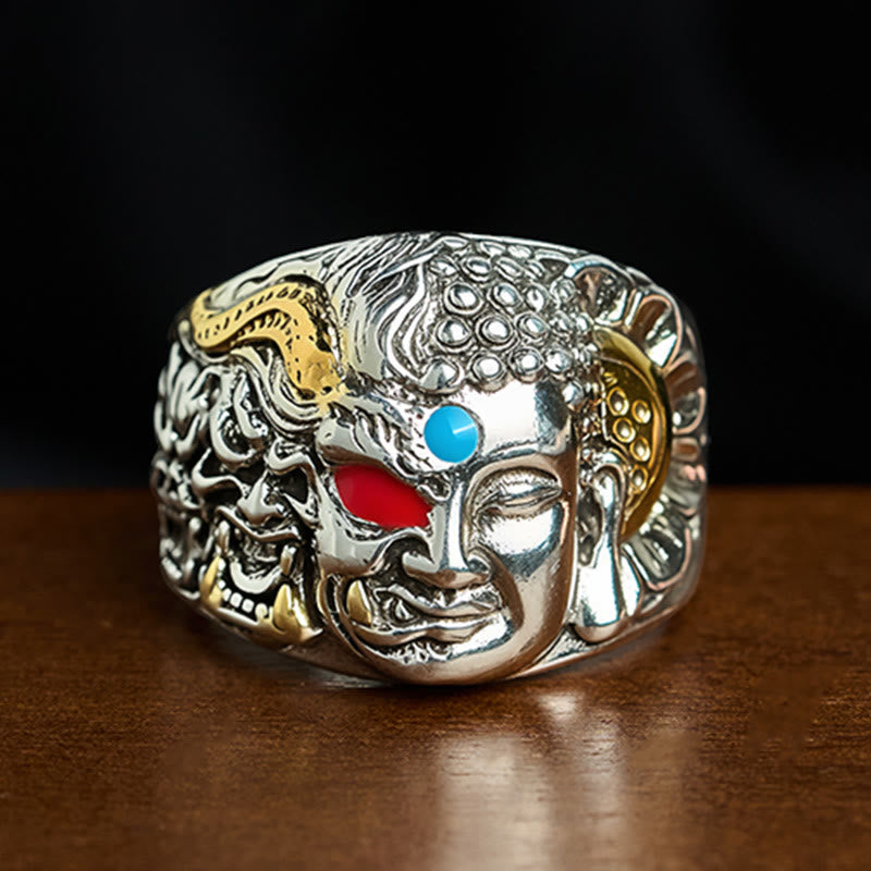 Ring Kupfer Lotusblüte