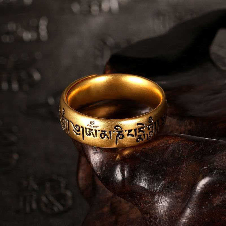Ring Kupfer Om Mani Padme Hum – Weisheit
