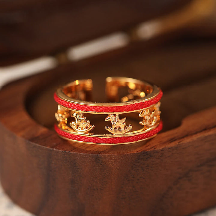 Ring Kupfer Pferdjahr – Glück & Segen