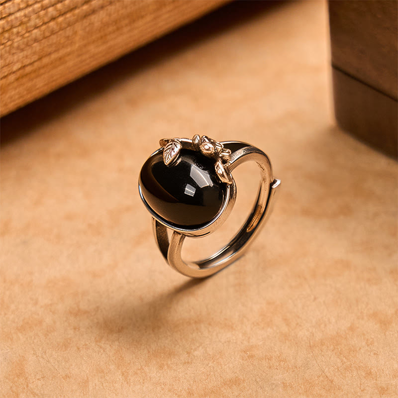 Ring Kupfer Rosenblüte
