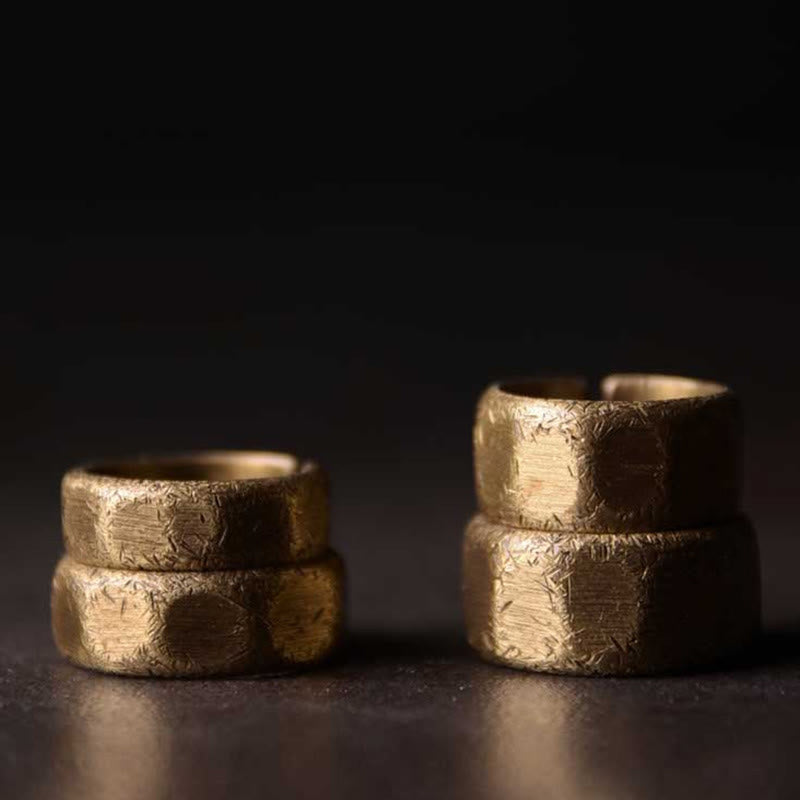 Ring Kupfer Tibetisch – Wohlstand Fengshui Schutz Glück Fingerring