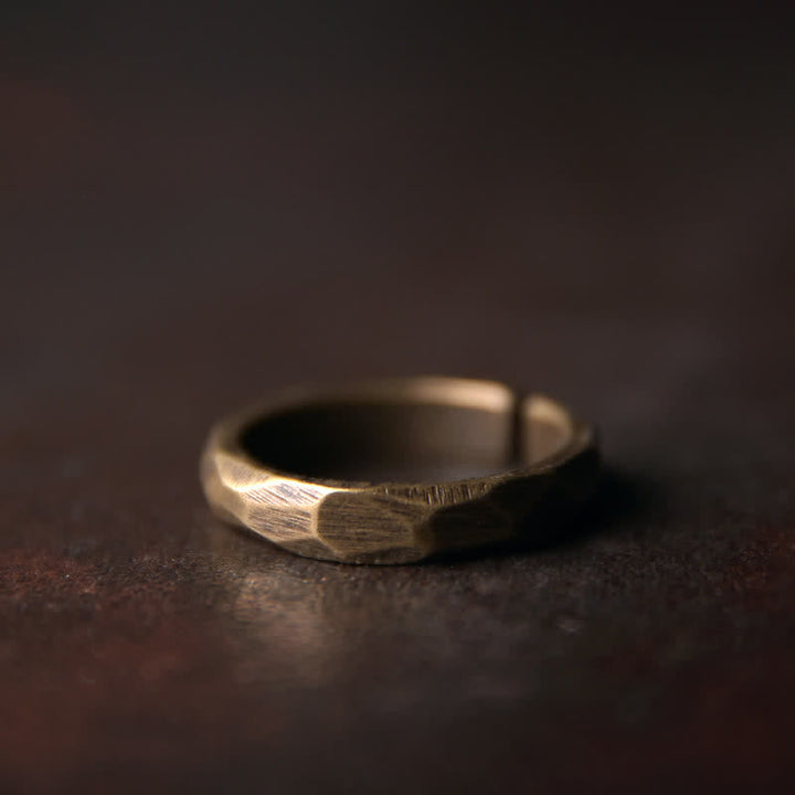ring kupfer tibetisches design – wohlstand
