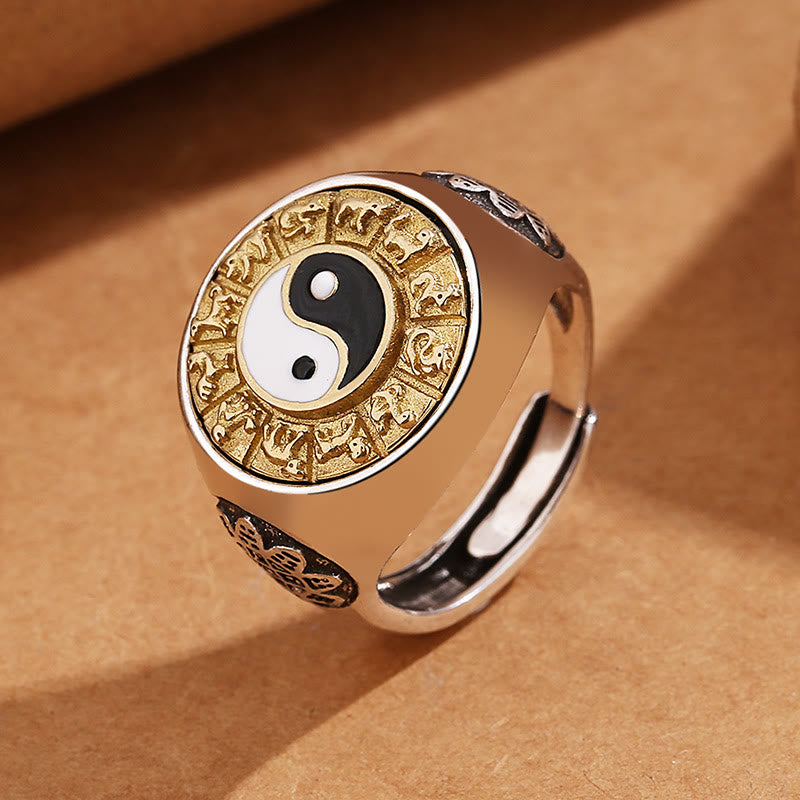 Ring Kupfer Yin Yang – Wohlstand