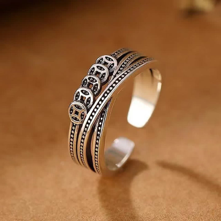 Ring Kupfermünze – Wohlstand & Glück