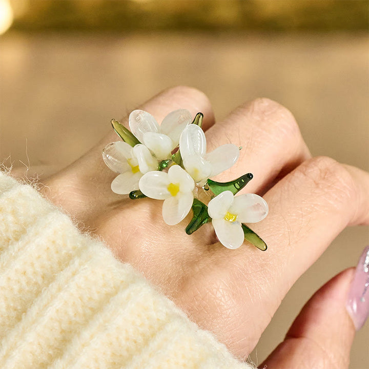 Ring Liuli Birnblüte – Weisheit