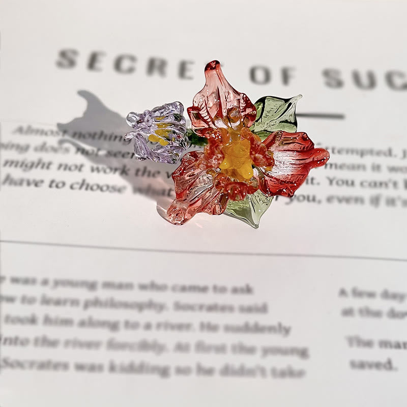 Ring Liuli Irisblüte – Weisheit