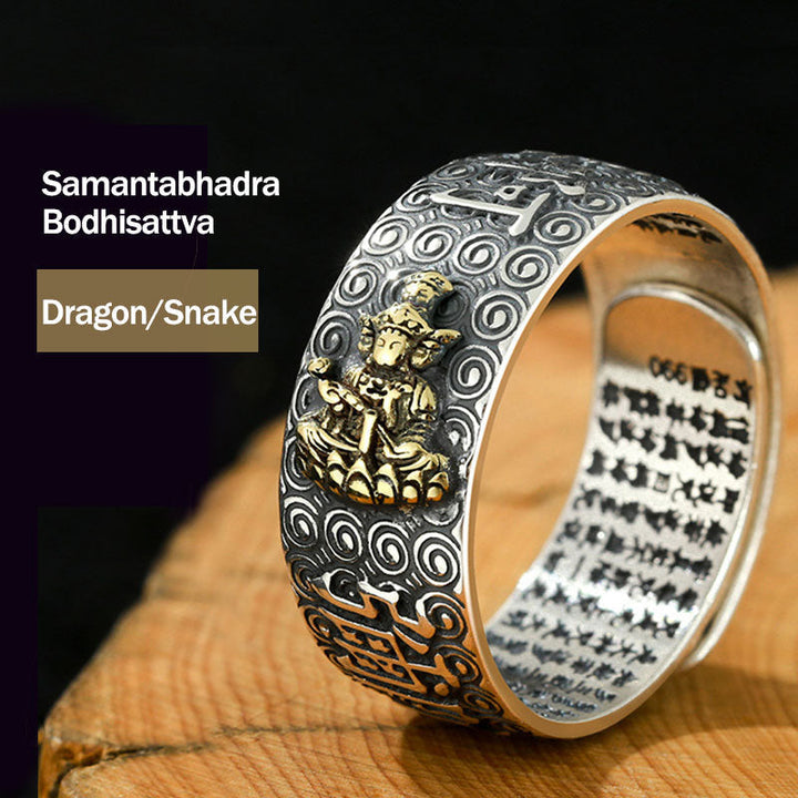 Ring Buddha Sternzeichen – Wohlstand & Glück