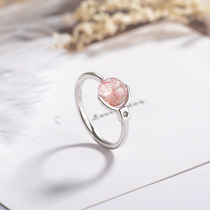 Ring Rosenquarz