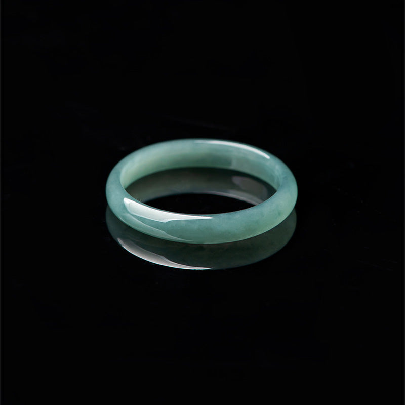 Jade Ring Armband grün Wohlstand Schutz Feng Shui Glücksbringer