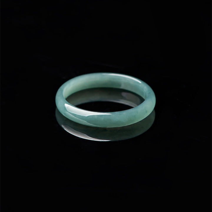 Jade Ring Armband grün Wohlstand Schutz Feng Shui Glücksbringer