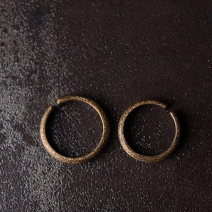 Ring Kupfer Tibetisch Textur strukturiert Glück Schutz Fengshui Energien Schmuck