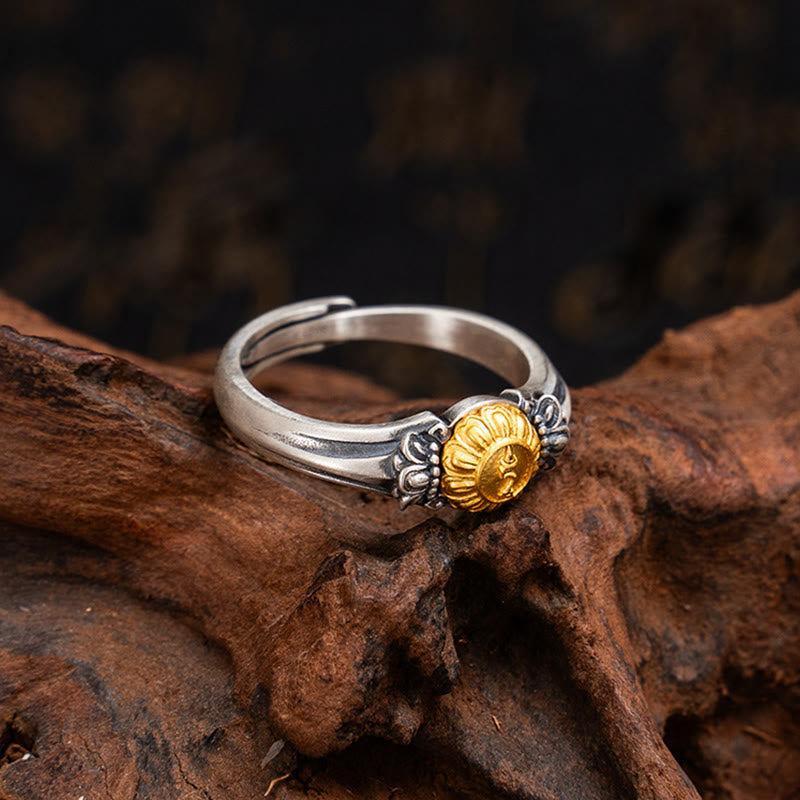 Ring 925 Silber Tara Schutz Meditation spirituales Symbol