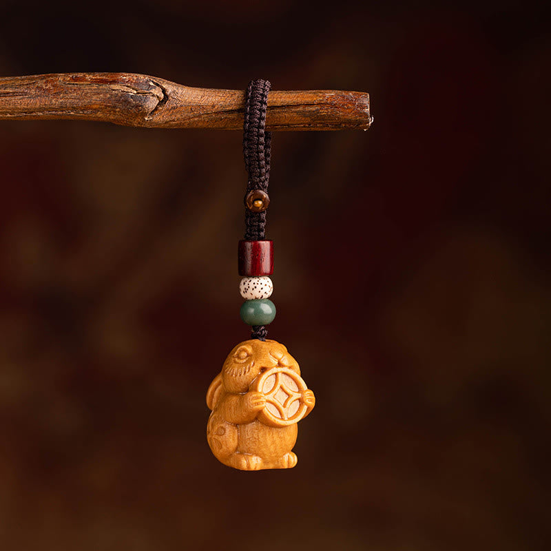 Schlüsselanhänger Sandelholz Bodhi Pferd
