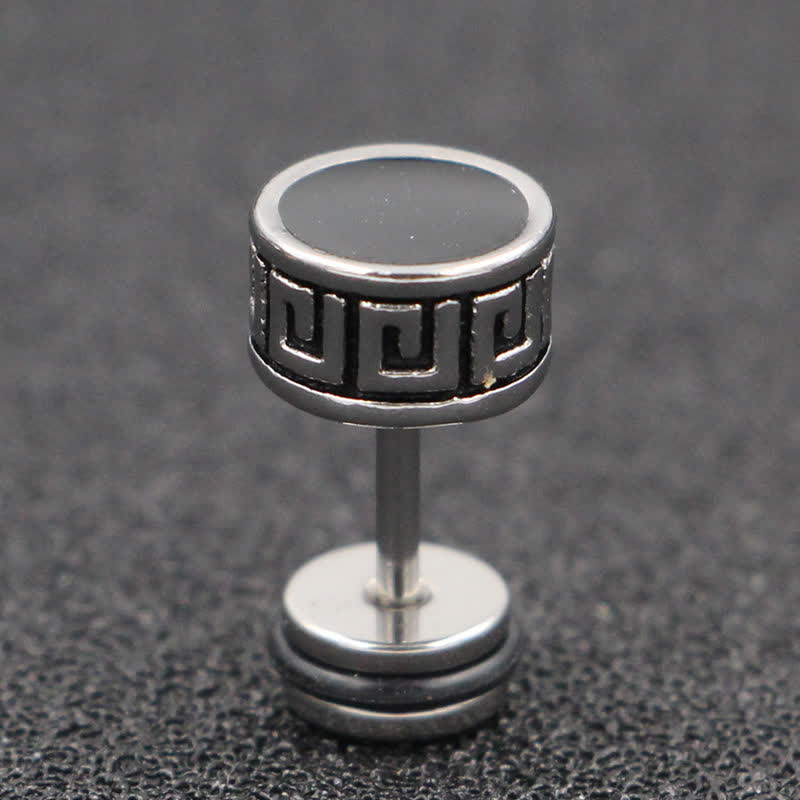 Ohrringe Titanstahl Stecker